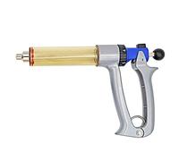 FHRKA Injecteur de seringue pour Animaux de 25ML/50ML, Seringue Continue Semi-Automatique pour Animaux, Outil vétérinaire de seringue Continue réglable (50ML)