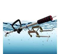 FHRKA Moteur Hors-Bord Portable à perceuse avec Pince, hélice de 1 m (3,3 pi) pour Petites embarcations et Kayaks (Length 1.25m/4.1ft)