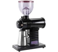 FHRKA Moulin à café électrique, Machine à café Automatique à meules, broyeur de Grains de café, Machine à moudre Le café en Grains, 10 Niveaux (Black)