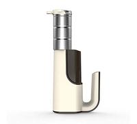 FHRKA Petite Machine électrique à Nouilles, Machine à Nouilles Intelligente Multifonction Automatique et Portable, Machine à Cuisiner sans Fil Rechargeable (B)