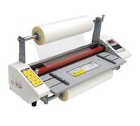 FHRKA Plastifieuse à Rouleau A2+, Machine à plastifier à Chaud et à Froid de 440 mm, plastification Simple et Double Face avec contrôle numérique de 0 à 180 °C