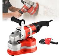 FHRKA Polisseuse électrique diamantée, Ponceuse à béton à 3 têtes, raboteuse à Ciment à 6 Vitesses (B)