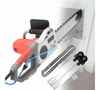 FHRKA Scie Murale électrique en béton, scie Murale à chaîne diamantée, Profondeur de Coupe de 350 mm/480 mm, avec Coupe Humide refroidie à l'eau (350)