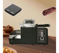 FHRKA Torréfacteur à café électrique Multifonctionnel de 200 g, minuterie de 10 à 99 Minutes, température réglable, revêtement antiadhésif.