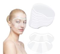 FHRYNA Boucliers de Douche Transparent, Transparente pour Microblading, Bouclier de Cils, Protecteur des Yeux en Plastique pour Face à la Douche, Hairspray Shield pour Salon de Coiffure (50 Pièces)
