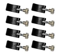 FHRYNA Lot de 8 Verrou à Bascule pour Poteau de rechange, verrou externe pour bâtons d'escalade, bâtons d'escalade de 14 mm avec verrou externe pour bâtons