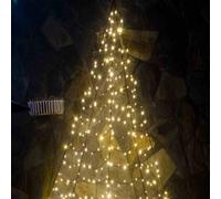 FHS LED Sapin De Noël Galaxy Halbrund 2M 200 LEDs Blanc Chaud Décoration Murale