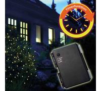 FHS Lichterkettennetz Leds 160er 3,2x1,5m Minuteur Extérieur Noël Déco