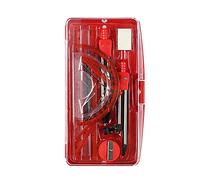 FHSLKXIM Compas Compas Professionnel Portable Rapporteur De Précision Dessin Triangle Gomme Compas Ensemble Math Gomme Règle pour Étudiants Fournitures Scolaires Outils De Mesure，B
