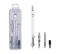 FHSLKXIM Compas Ensemble De Compas De Dessin Professionnel Instrument De Boussole Ingénierie Conception Professionnelle Dessin Ensemble De Dessin Outils De Mesure,A
