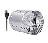 FHSLKXIM Extracteur Industriel, Extracteur Commercial, Silencieux, Haute Efficacité, Économie D'Énergie, Cylindre Droit, Conduit D'Extraction De 10 Pouces avec Un Diamètre De Sortie De 250 Mm