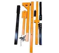 FHSLKXIM Grue De Levage pour Installation De Climatiseur, Treuil Manuel + Support, Outil De Démontage Et De Montage À Haute Altitude, Cadre Renforcé De Seulement 1,5 Po