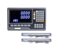 FHSLKXIM Kit D'Affichage Numérique Hs800-2P À 2 Axes avec 2 Codeurs Optiques 5 µm Et Échelle Linéaire 100 Mm.