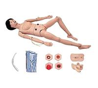 FHSLKXIM Mannequin De Soins Aux Patients, Homme Et Femme, Simulateur De Réanimation Cardio-Pulmonaire, Modèle Anatomique Humain pour La Formation Médicale en Soins Infirmiers (Femme)