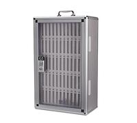 FHSLKXIM Mobile Phone Charging Station Cabinet - Smart Combination Locker for Schools & Conference Rooms 60 Grids - Secure Mobile Phone Locker for Events & Offices,24