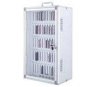FHSLKXIM Mobile Phone Charging Station & Storage Cabinet - Secure Cell Phone Management Box with Lock for School Exams Classroom Nization & Student Device Safety