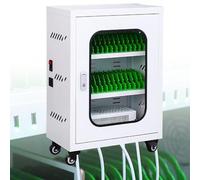 FHSLKXIM Rechargeable Phone Charging Locker with 20 Slots - Perfect Storage Solution for Schools Churches Airports & Public Spaces - Secure Convenient and Easy to Use,30slots