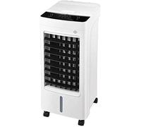 FHSLKXIM Ventilateur De Climatisation 3 en 1, Refroidissement/Purge/Humidification De L'Air, Ensemble De Ventilation À Troisième Vitesse, 3 Écrans LCD, Minuterie De 7,5 Heures, Oscillation