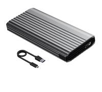 Fhsqwernm Boîtier de disque solide NVME pour améliorer les protections et la gestion de la chaleur pour une utilisation en voyage au bureau