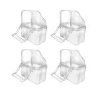 Fhsqwernm Bol d'alimentation pour perroquets - Support cage - Jouet d'entraînement pour oiseaux - Jouet de gym debout - Tasse de nourriture pour perruches et calopsittes