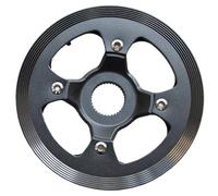 Fhsqwernm Plateau de vélo électrique léger 42 dents en alliage d'aluminium avec moteur central