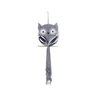 Fhsqwernm Tapisserie murale en macramé - Chouette - Tissée à la main - Décoration murale pour chambre à coucher, salon, maison de ferme