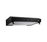 Faure – Hotte visière FHT6137B – 60 cm – Noir – évacuation et recyclage