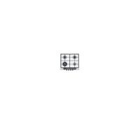 FHTL 604 3G TC XL E Table de cuisson à gaz encastrable 60 cm Argent 4 brûleurs