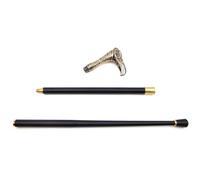 FHUILIJH Bâton de Marche Aigle - Eagle Cosplay Cane - Bâton de Marche Canne décoratif pour Hommes et Femmes,Noir,93cm