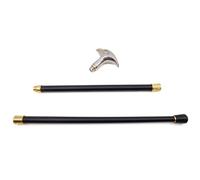 FHUILIJH Bâton de Marche Aigle en métal Creative Gentleman's Scepter Canne décorative bâton de Marche pour Hommes et Femmes,Argent,93cm