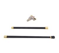FHUILIJH Bâton de Marche Dragon, Canne de Gentleman créatif en métal, bâtons de Marche pour Hommes et Femmes,Argent,93cm