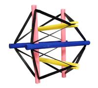 FHUILIJH Flesh,12cm, Modèle de Tension Dynamique Modèle Intégral de Tension Anatomique pour Aide Pédagogique sur la Tension Fasciale Humaine