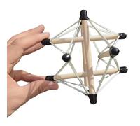 FHUILIJH Modèle Anatomique intégral de Tension - Modèle de Tension du Fascia Humain - pour la démonstration d'outils de réadaptation Pratique et Dynamique,Blanc,12cm