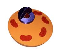 FHUILIJH Modèle de Cellule Animale imprimé en 3D, modèle de Cellule Animale agrandi, Kits scientifiques éducatifs pour la biologie, l'anatomie et Les projets scientifiques,Jaune,11cm