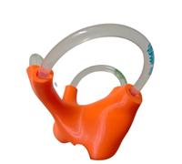 FHUILIJH Orange,Right, Modèle pédagogique Simple du Canal Semi-Circulaire vestibulaire Interne pour Le Vertige positionnel paroxystique bénin