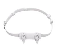 FHUILIJH Porte-épée rapière Chevalier épée Ceinture - Hommes médiéval rétro épée Ensemble Taille Fourreau Fourreau Porte-épée étui d'épée - pour Cosplay Costume Photographie Accessoires,Blanc,6cm
