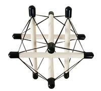 FHUILIJH Tension Anatomique Modèle intégral Éléments structurels Tension fasciale Humaine Aide à la didactique Démonstration Modèle de réadaptation Pratique Dynamique,Blanc,12cm