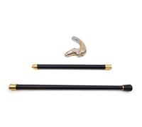FHUILIJH tête de crâne Canne décorative, bâtons de Marche pour Hommes Femmes, pour Un Usage Quotidien Accessoire de scène,B,91cm
