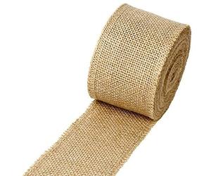 FHYTGBS Corde de jute de couleur primaire - cordon macramé à coudre ruban de dentelle en lin bricolage fait à la main artisanat de Noël décoration textile d'intérieur (couleur : largeur 4 cm 5 mètres)