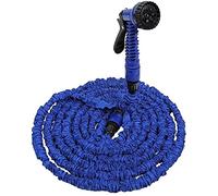 FHYTGBS Tuyau de Tuyau de Jardin Flexible de Jardin Magique Extensible, avec 7 Buses de Fonction, 3 Fois Le Tuyau d'eau d'expansion, Le Tuyau Flexible de l'émulsion Naturelle de 25ft-175ft (Bleu