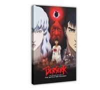 FHYTKC Berserk The Golden Age Arc II - La bataille de Doldrey - Impression sur toile pour salon, chambre à coucher - 30 x 45 cm