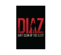 FHYTKC Diaz - Impression sur toile « Don't Clean Up This Blood » - Décoration murale pour salon, chambre à coucher - 40 x 60 cm
