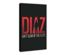 FHYTKC Diaz - Impression sur toile « Don't Clean Up This Blood » - Décoration murale pour salon, chambre à coucher - 60 x 90 cm