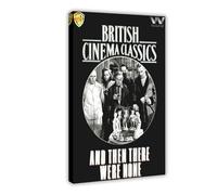 FHYTKC Poster sur toile « And Then There Were None » - Décoration de chambre à coucher, bureau, chambre, cadeau 40 x 60 cm