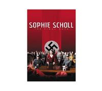 FHYTKC Poster sur toile Sophie Scholl The Final Days - Décoration pour chambre à coucher, bureau, chambre - Cadeau - 50 x 75 cm