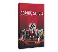FHYTKC Poster sur toile Sophie Scholl The Final Days - Décoration pour chambre à coucher, bureau, chambre - Cadeau - 50 x 75 cm