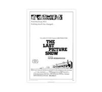 FHYTKC Poster sur toile The Last Picture Show - Décoration de chambre à coucher, bureau, chambre - Cadeau - 20 x 30 cm