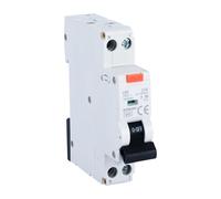 Fi Circuit Breaker FI/LS 30mA Residual-Current 1P+N-C16 with RCBO 16A Rated Current Protected RCD Circuit Breaker 230V Type A DIN Rail Mount C Curve