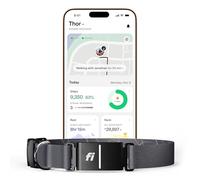 Fi Series 3+ Collier intelligent pour chien - Traqueur GPS pour chien, moniteur d'activité et nouveau moniteur de fitness, étanche, lumière LED, alertes d'évasion, couverture nationale [abonnement