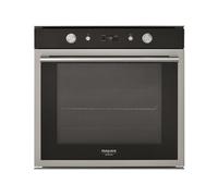 Hotpoint Ariston FI6 861 SP IX HA - Four - encastrable - niche - largeur : 56 cm - profondeur : 55.6 cm - hauteur : 60 cm - avec système auto-nettoyant - classe A+ - acier inoxydable inox G